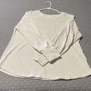 Maurices Cream Shirt